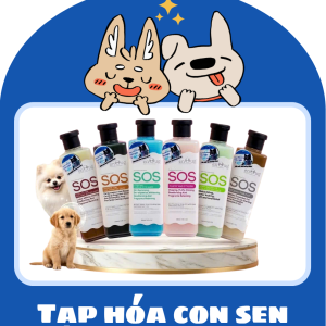 Sữa Tắm SOS Cho Chó Mèo – Tạp Hóa Con Sen