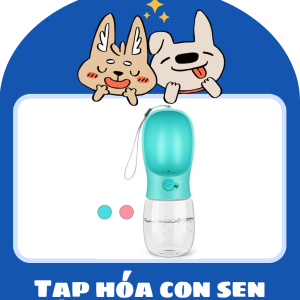 Bình Nước Di Động Cho Thú Cưng – Tạp Hóa Con Sen