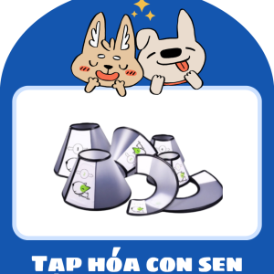 Phễu Chống Liếm Cho Chó Mèo – Tạp Hóa Con Sen